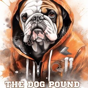 Cleveland Browns Dog Pound Poster Print 11x14